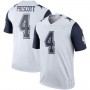 D.Cowboys #4 Dak Prescott White Color Rush Legend Player Jersey Stitched American Football Jerseys
