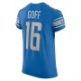 D.Lions #16 Jared Goff Blue Vapor Elite Player Jersey Stitched American Football Jerseys