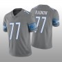 D.Lions #77 Frank Ragnow Vapor Limited Steel Jersey Stitched American Football Jerseys