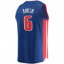 D.Pistons #6 Hamidou Diallo Fanatics Branded 2021-22 Fast Break Replica Jersey Blue Stitched American Basketball Jersey