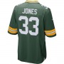 GB.Packers #33 Aaron Jones Green Player Game Jersey Stitched American Football Jerseys
