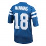 IN.Colts #18 Peyton Manning Mitchell & Ness Royal 1998 Authentic Throwback Retired Player Jersey Stitched American Football Jerseys