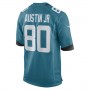 J.Jaguars #80 Kevin Austin Jr. Teal Game Player Jersey Stitched American Football Jerseys