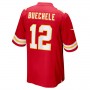 KC.Chiefs #12 Shane Buechele Red Game Player Jersey Stitched American Football Jerseys