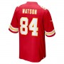 KC.Chiefs #84 Justin Watson Red Game Player Jersey Stitched American Football Jerseys