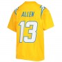 LA.Chargers #13 Keenan Allen Gold Inverted Team Game Jersey Stitched American Football Jerseys