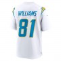 LA.Chargers #81 Mike Williams White Game Jersey Stitched American Football Jerseys