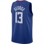 LA.Clippers #13 Paul George 2020-21 Swingman Jersey Icon Edition Royal Stitched American Basketball Jersey