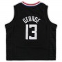 LA.Clippers #13 Paul George Jordan Brand Toddler 2020-21 Jersey Statement Edition Black Stitched American Basketball Jersey