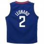 LA.Clippers #2 Kawhi Leonard Toddler 2020-21 Replica Jersey Icon Edition Royal Stitched American Basketball Jersey