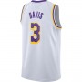 LA.Lakers #3 Anthony Davis 2020-21 Swingman Jersey Association Edition White Stitched American Basketball Jersey