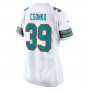 M.Dolphins #39 Larry Csonka White Retired Player Jersey Stitched American Football Jerseys