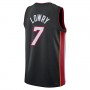 M.Heat #7 Kyle Lowry Unisex 2022-23 Swingman Jersey Icon Edition Black Stitched American Basketball Jersey