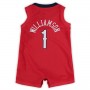 NO.Pelicans #1 Zion Williamson Infant Replica Jersey Red Stitched American Basketball Jersey