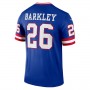 NY.Giants #26 Saquon Barkley Royal Classic Player Legend Jersey Stitched American Football Jerseys