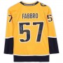 N.Predators #57 Dante Fabbro Fanatics Authentic Autographed Gold Stitched American Hockey Jerseys