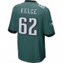 P.Eagles #62 Jason Kelce Midnight Green Game Jersey Stitched Jersey American Football Jerseys