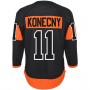 P.Flyers #11 Travis Konecny Alternate Premier Player Jersey Black Stitched American Hockey Jerseys