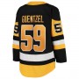 P.Penguins #59 Jake Guentzel Home Premier Player Jersey Black Stitched American Hockey Jerseys
