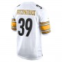 P.Steelers #39 Minkah Fitzpatrick White Game Player Jersey Stitched American Football Jerseys