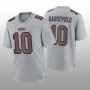 SF.49ers #10 Jimmy Garoppolo Gray Atmosphere Game Jersey Stitched American Football Jersey