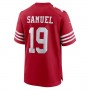 SF.49ers #19 Deebo Samuel Scarlet Player Game Jersey Stitched American Football Jersey