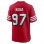 SF.49ers #97 Nick Bosa Scarlet Alternate Game Player Jersey Stitched American Football Jerseys
