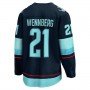 S.Kraken #21 Alex Wennberg Fanatics Branded Home Breakaway Player Jersey Blue Stitched American Hockey Jerseys