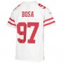 Sf.49ers #97 Nick Bosa White Player Game Jersey Stitched American Football Jerseys