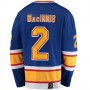 St.L.Blues #2 Al Macinnis Fanatics Branded Premier Breakaway Retired Player Jersey Blue Stitched American Hockey Jerseys