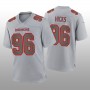 TB.Buccaneers #96 Akiem Hicks Gray Atmosphere Game Jersey Stitched American Football Jerseys