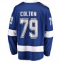 TB.Lightning #79 Ross Colton Fanatics Branded Home Breakaway Player Jersey Blue Stitched American Hockey Jerseys