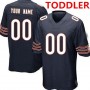 Toddler Custom C.Bears blue game jersey Stitched Jersey Football Jerseys