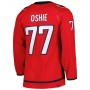 W.Capitals #77 TJ Oshie Home Primegreen Authentic Pro Player Jersey Red Stitched American Hockey Jerseys
